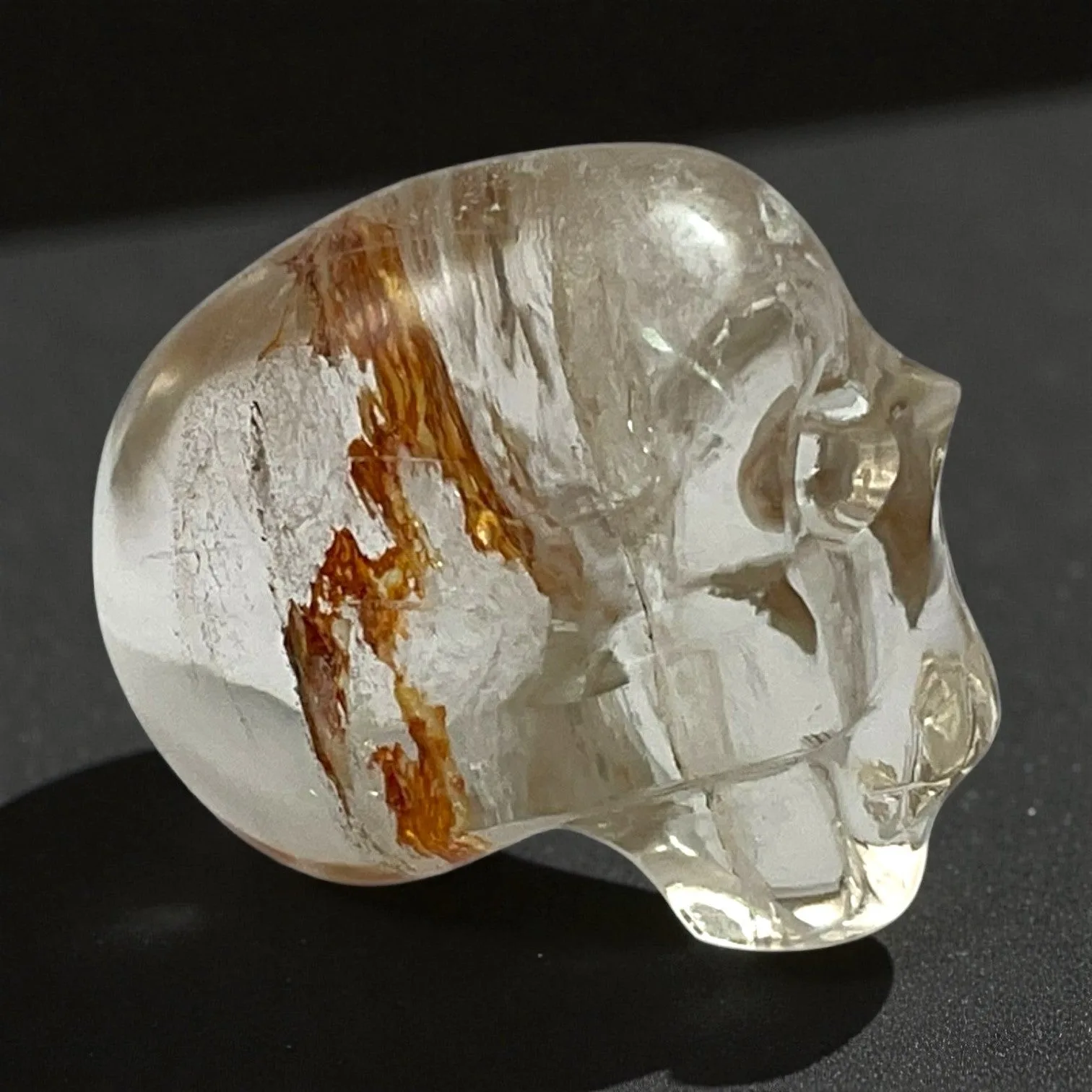 Clear Quartz (Lithium Quartz) Skull