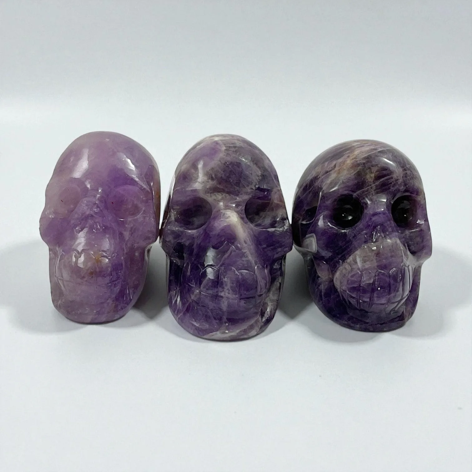 Amethyst Skull