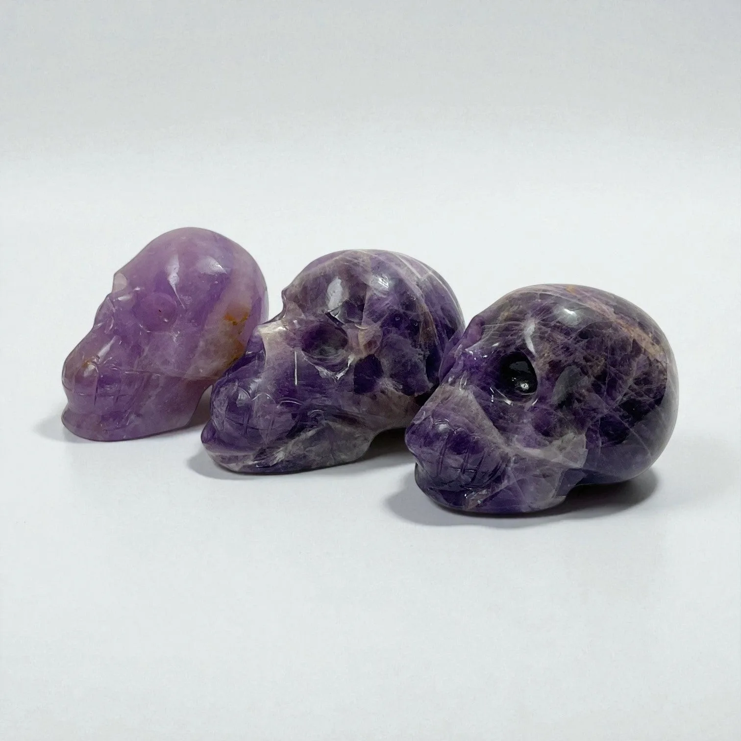 Amethyst Skull
