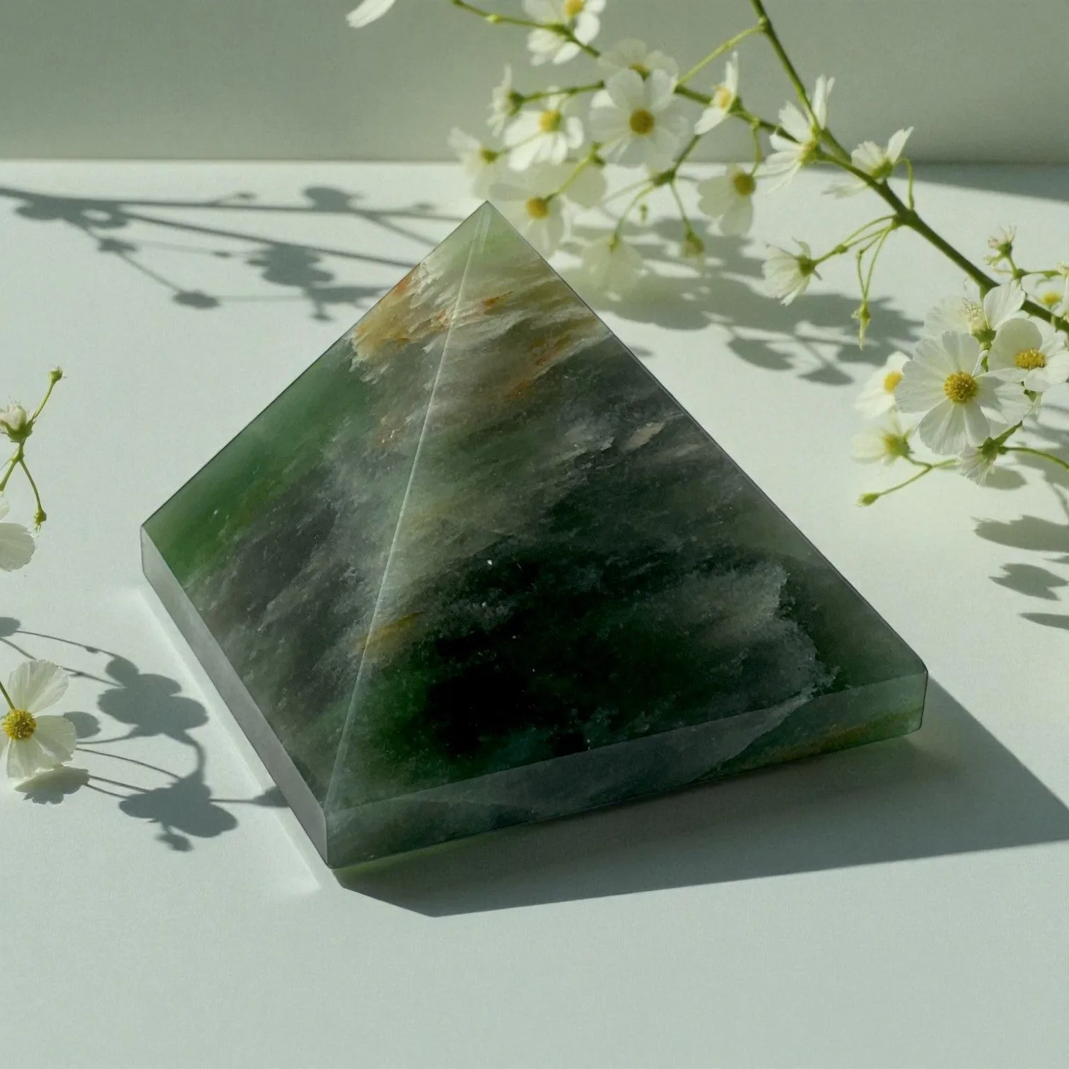 Green Aventurine pyramid