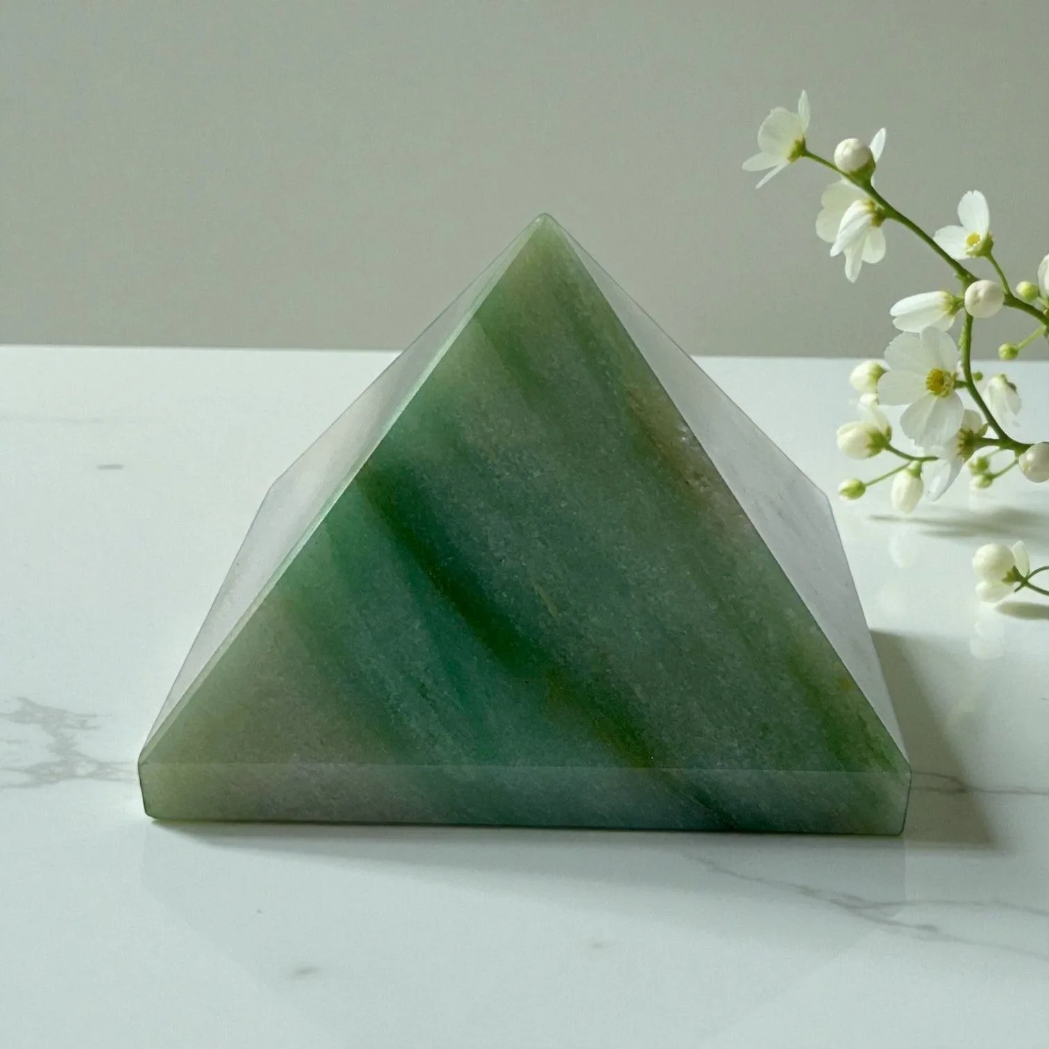Green Aventurine pyramid