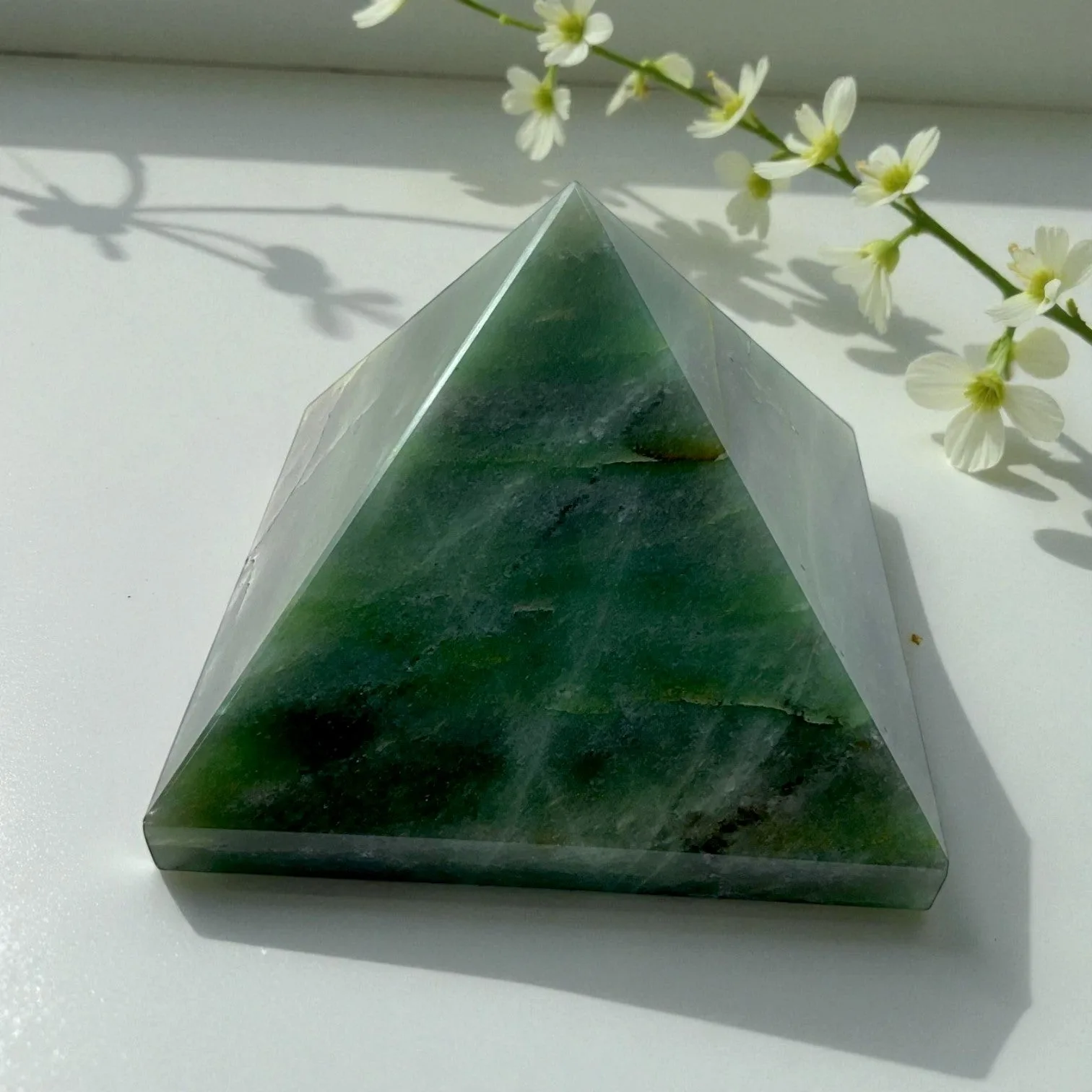 Green Aventurine pyramid
