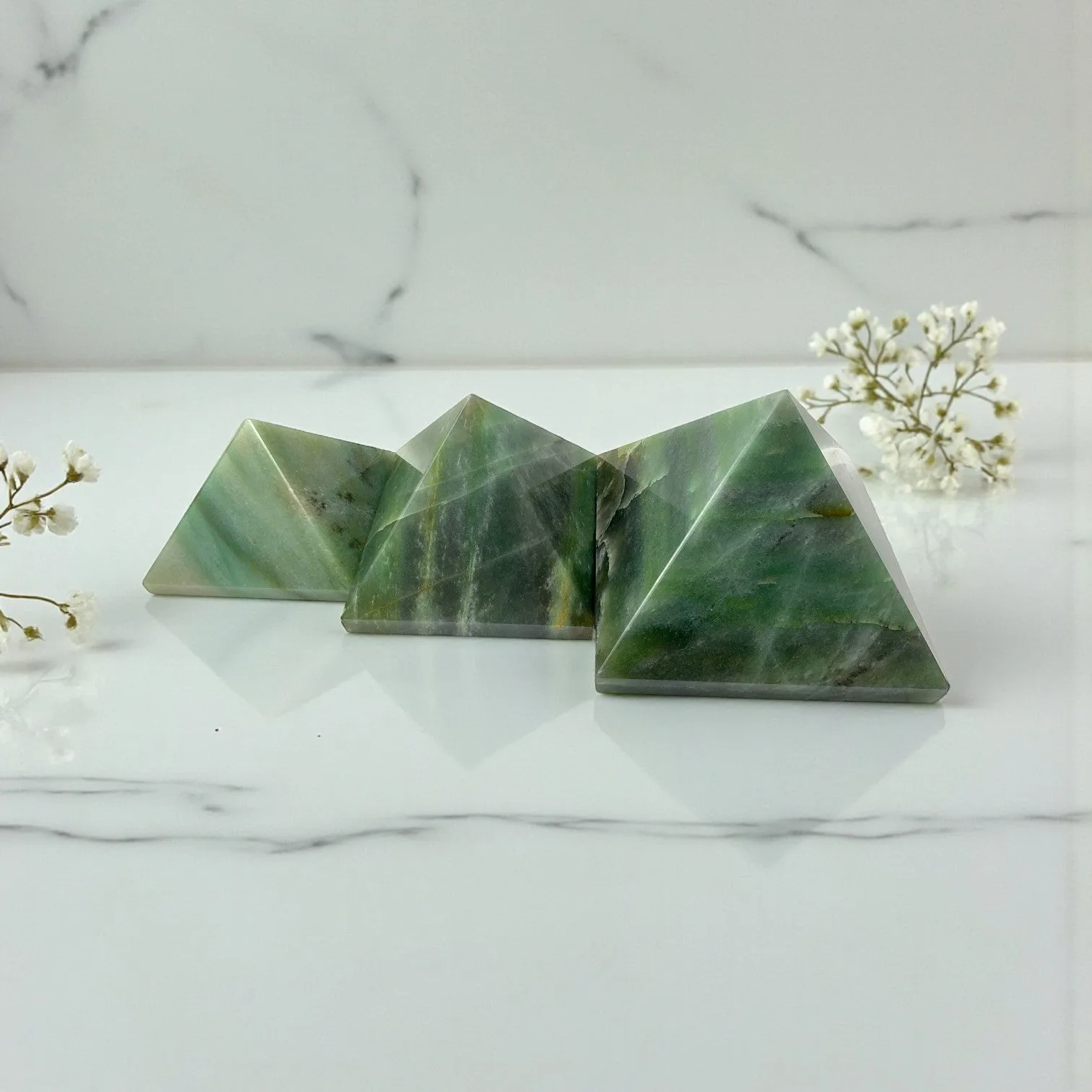 Green Aventurine pyramid