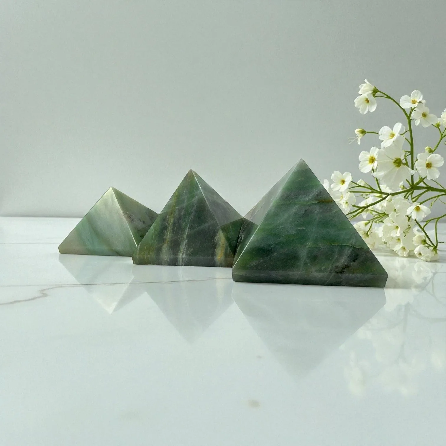 Green Aventurine pyramid