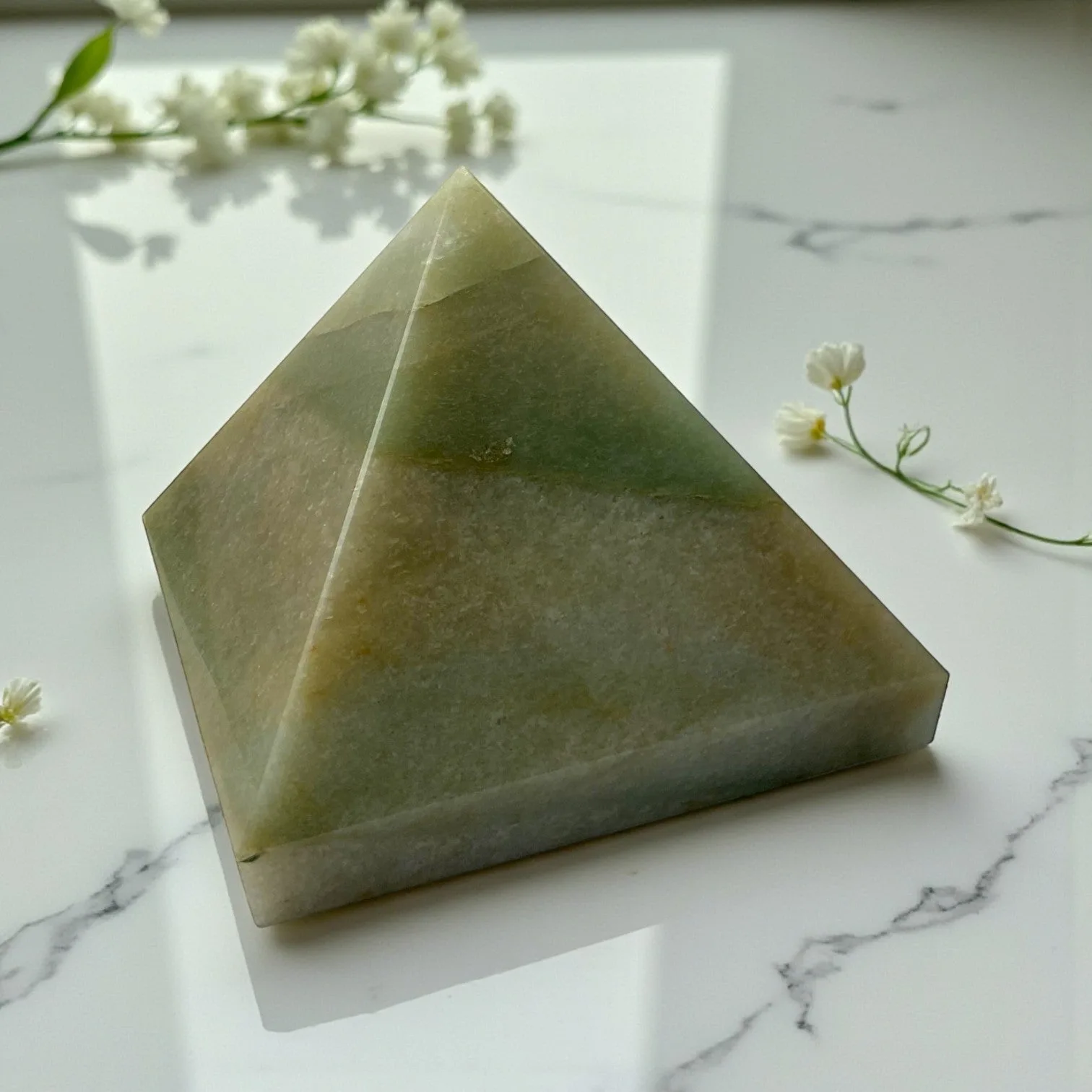 Green Aventurine pyramid