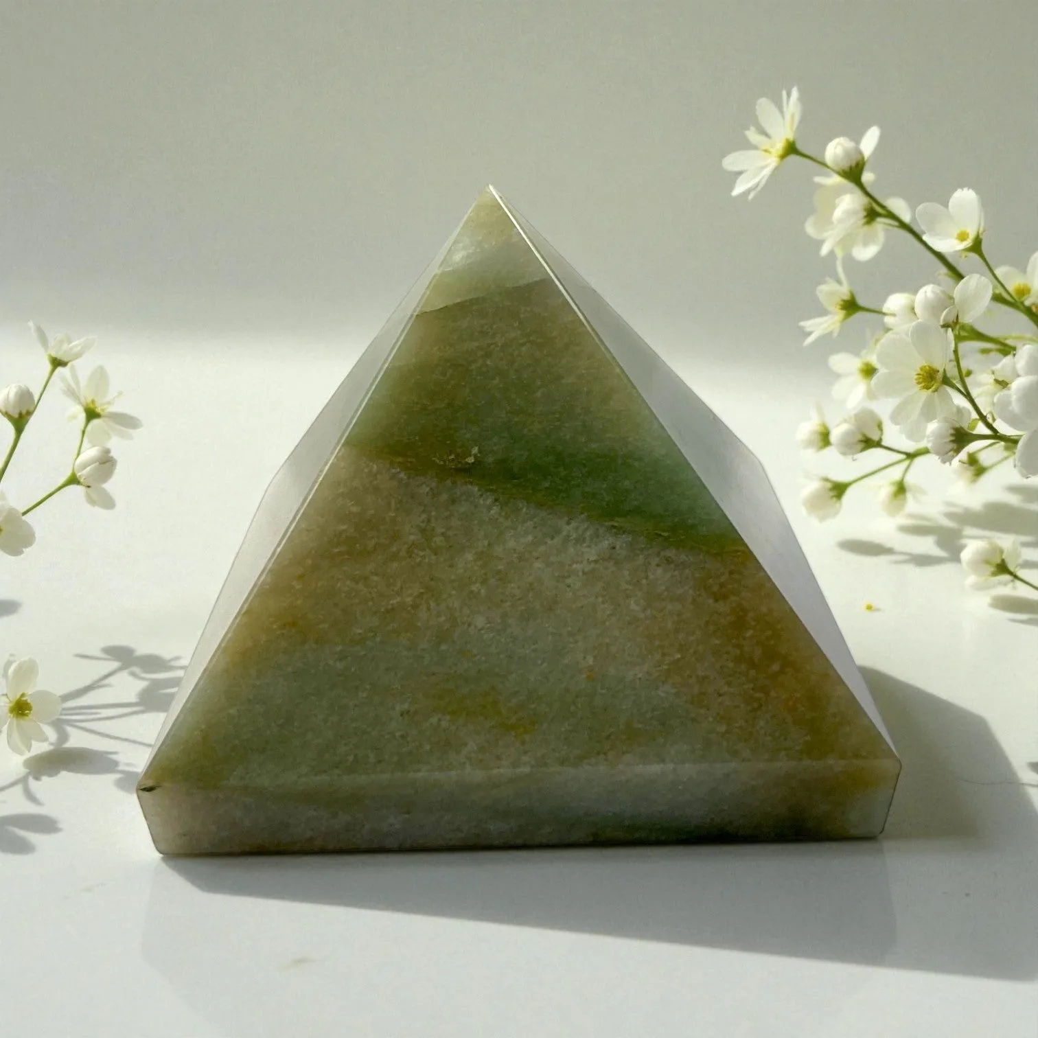 Green Aventurine pyramid