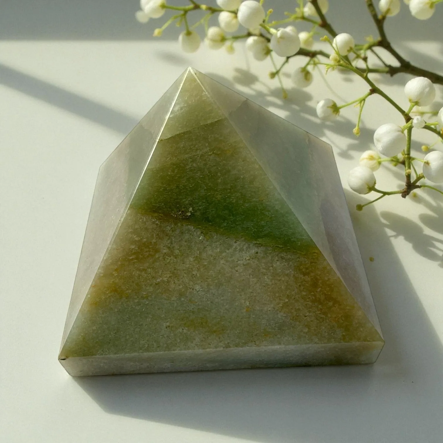 Green Aventurine pyramid