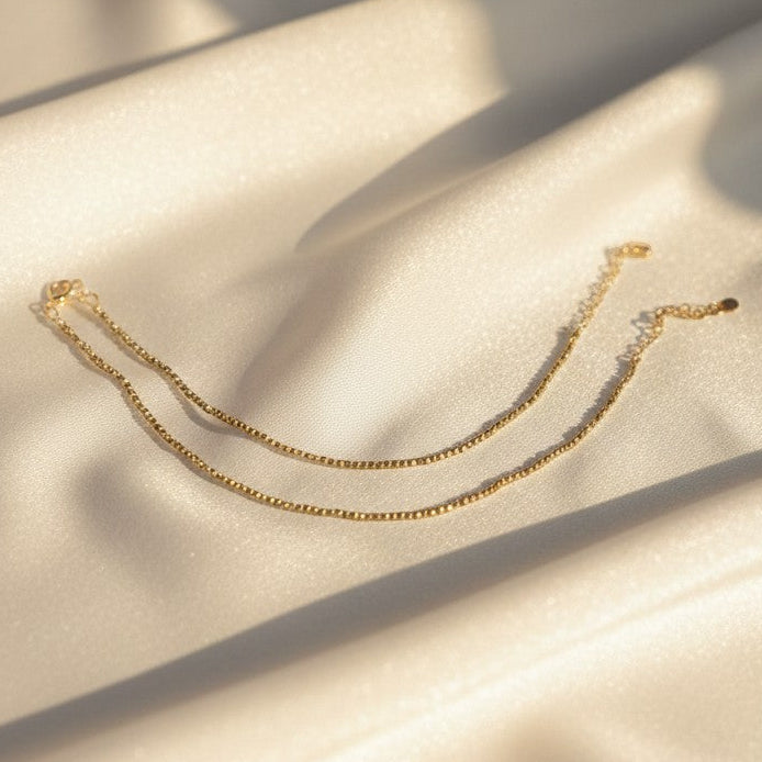 Pyrite Anklet (Single Pic)