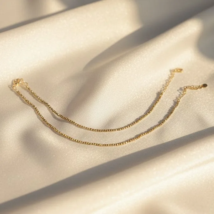 Pyrite Anklet (Single Pic)