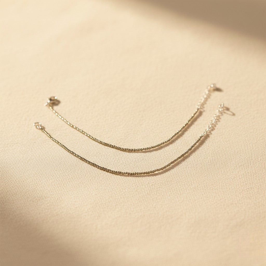 Pyrite Anklet (Single Pic)