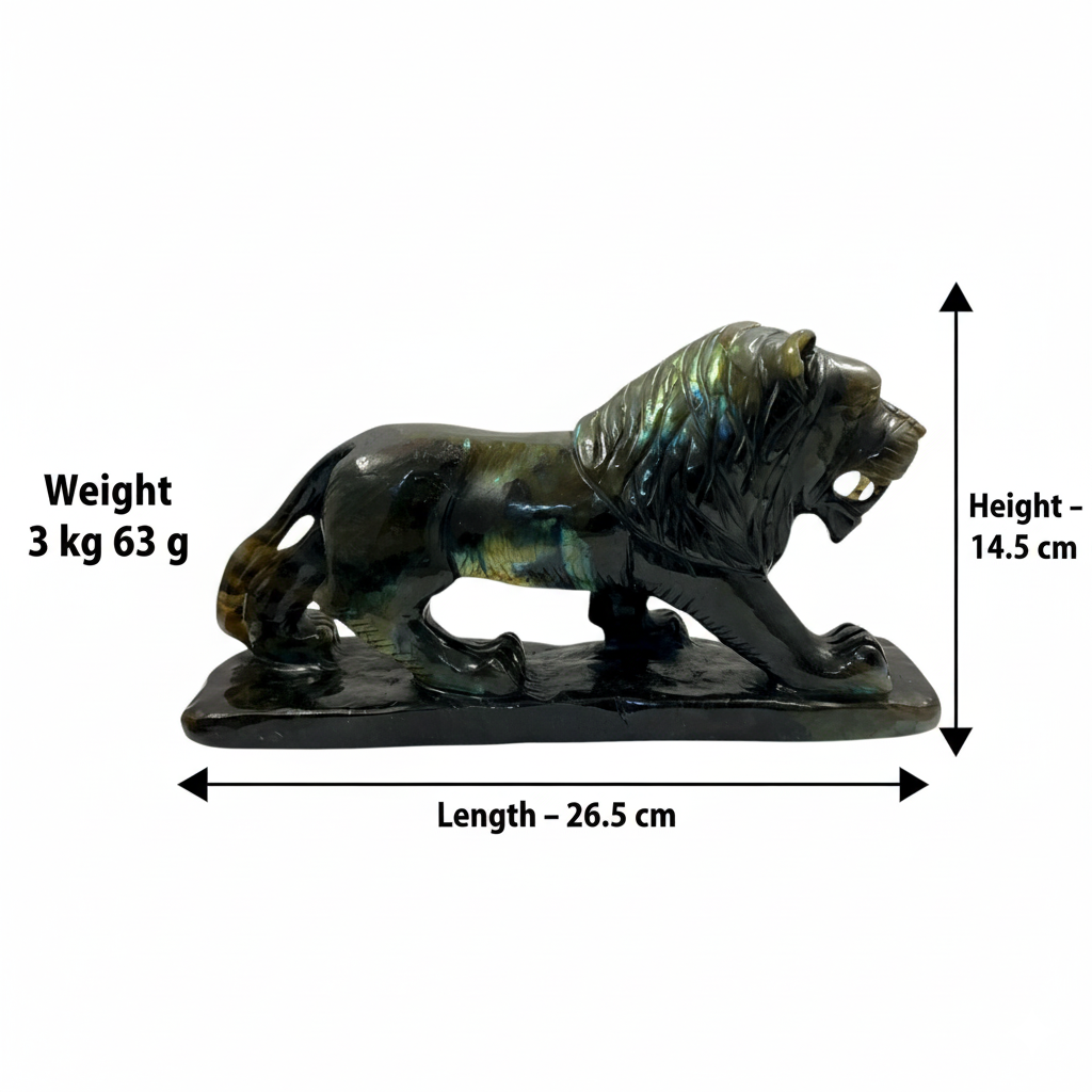 Labrodorite Lion