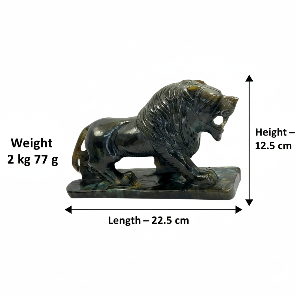 Labrodorite Lion