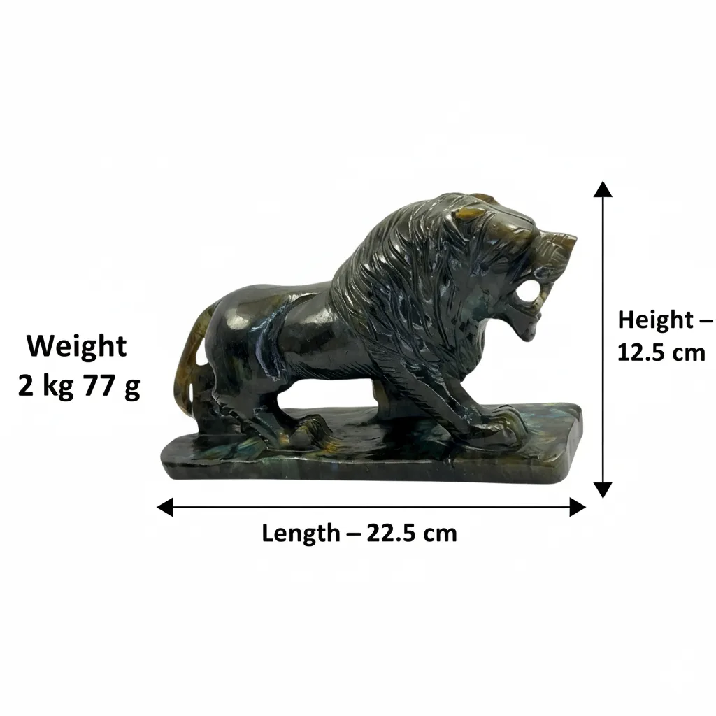 Labrodorite Lion