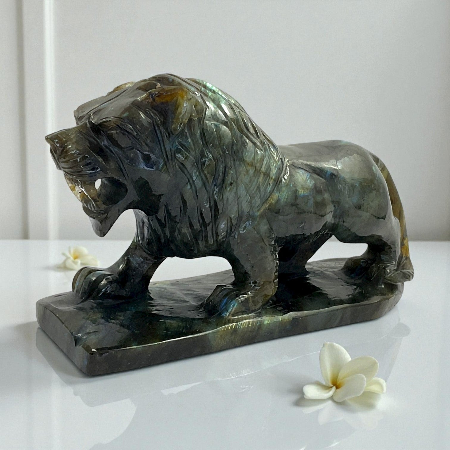Labrodorite Lion