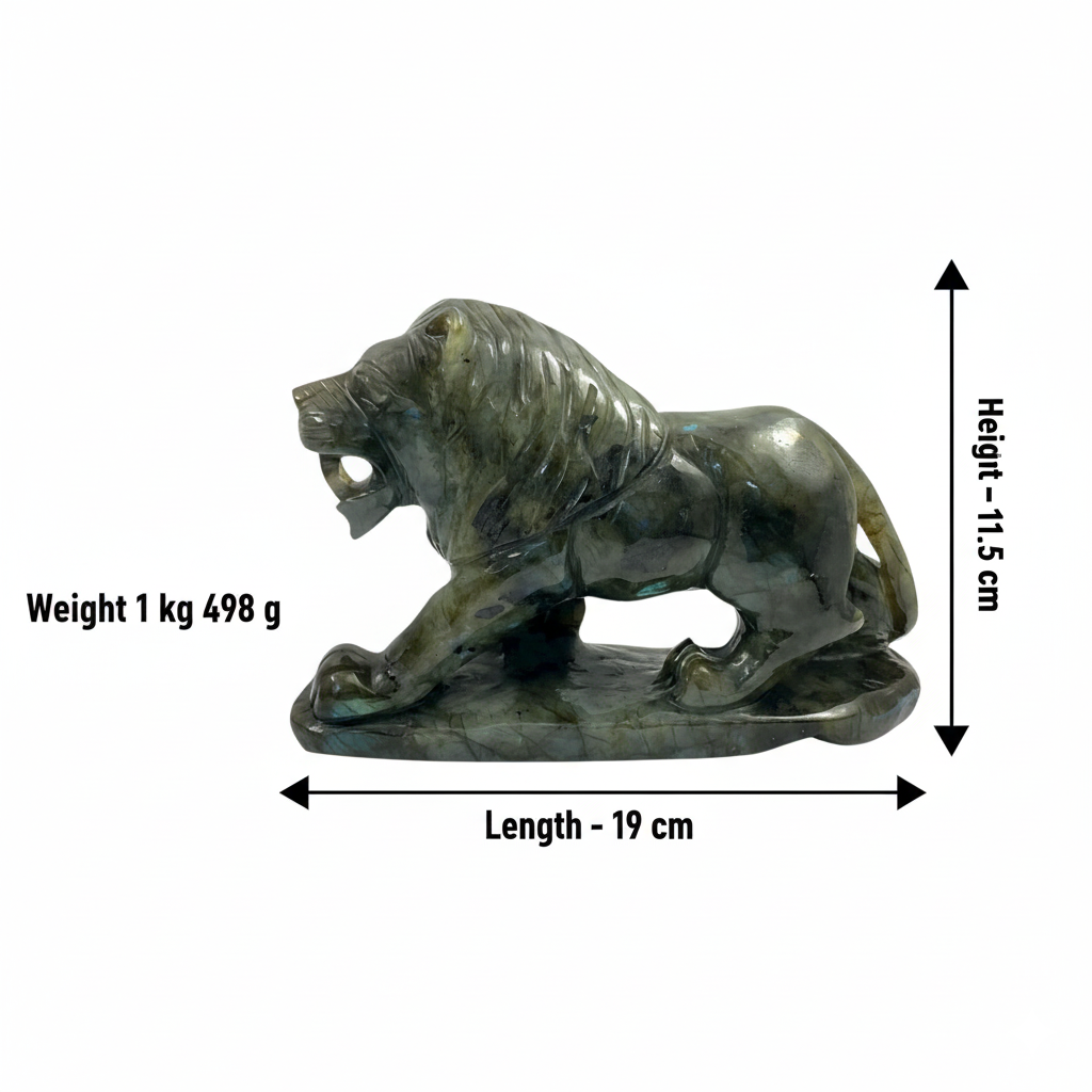 Labrodorite Lion