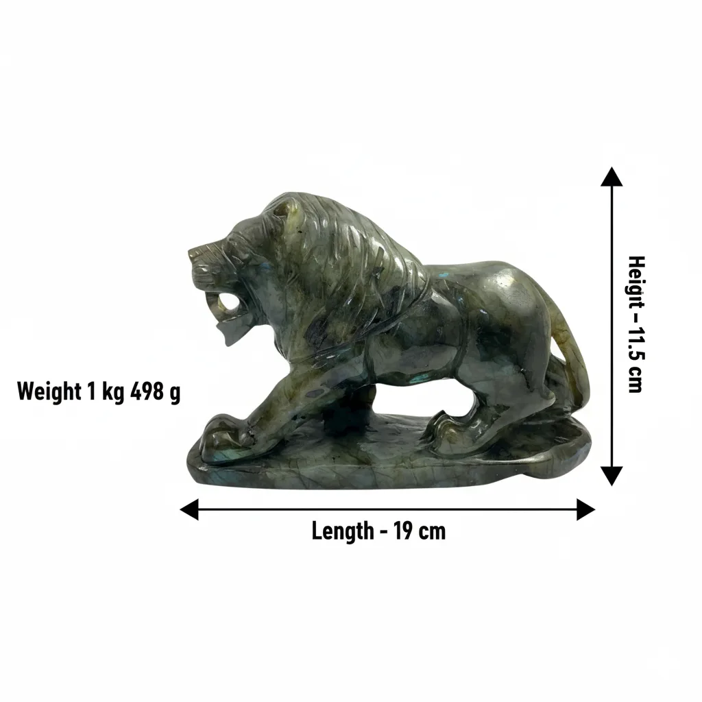 Labrodorite Lion