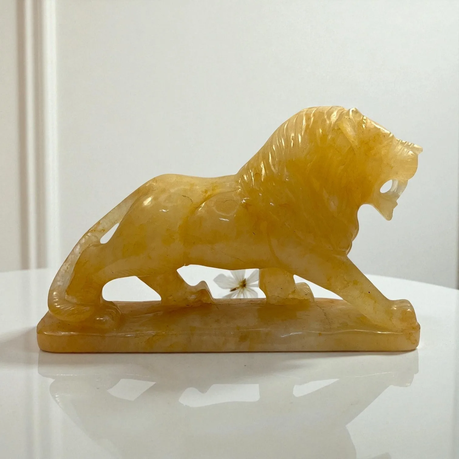Yellow Aventurine Lion
