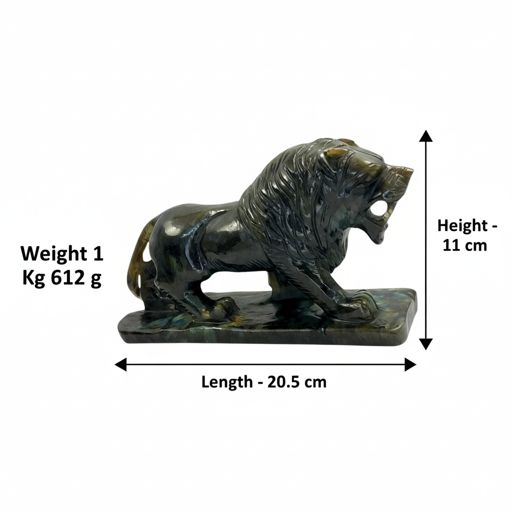 Labrodorite Lion