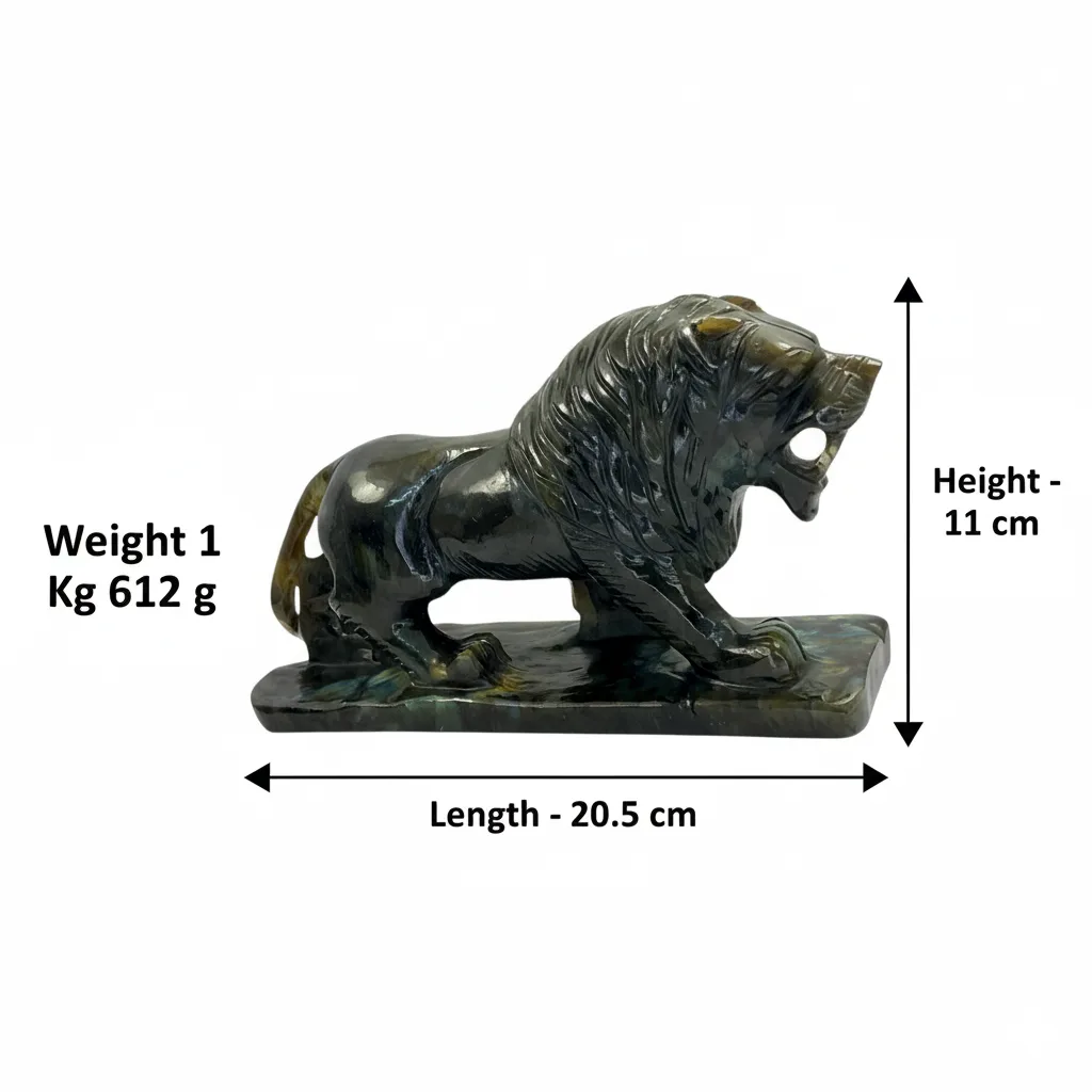 Labrodorite Lion