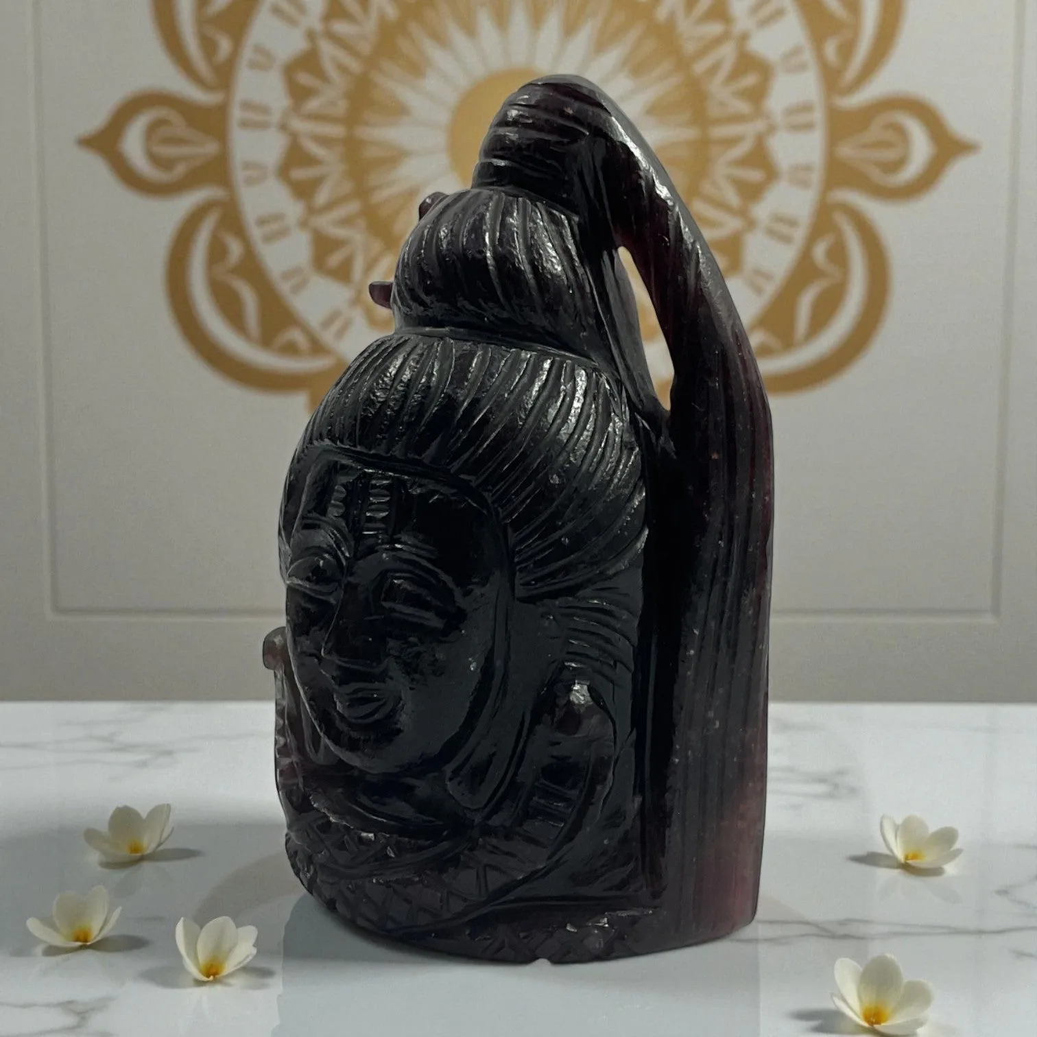 Strawberry Quartz Shiva