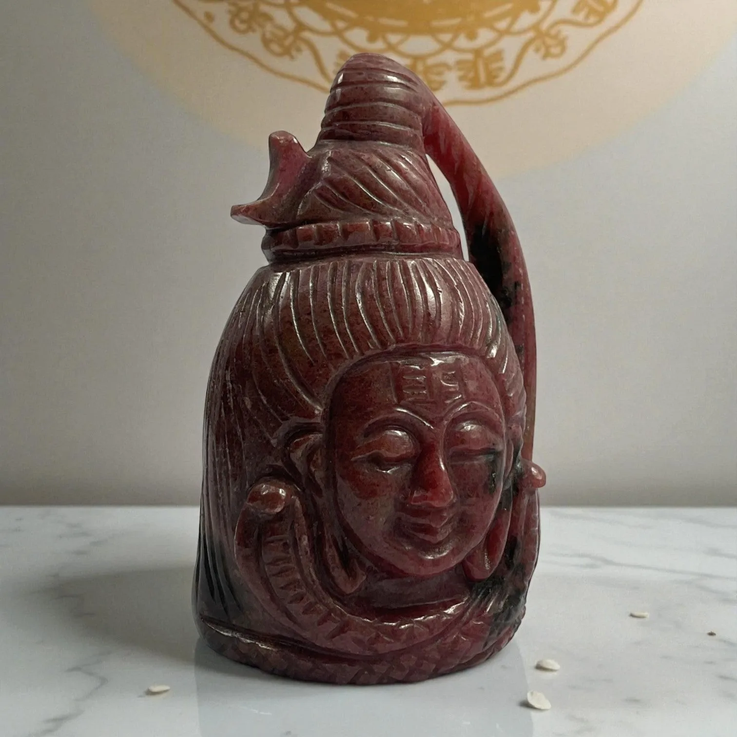 Rhodonite Shiva