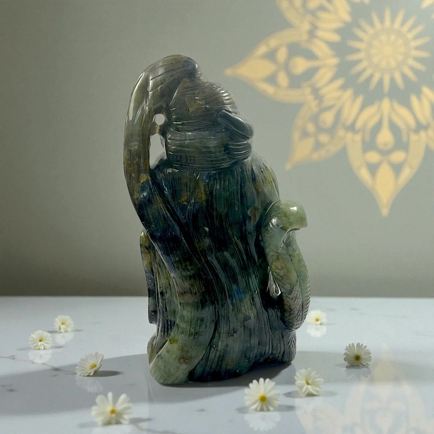 Labradorite Shiva