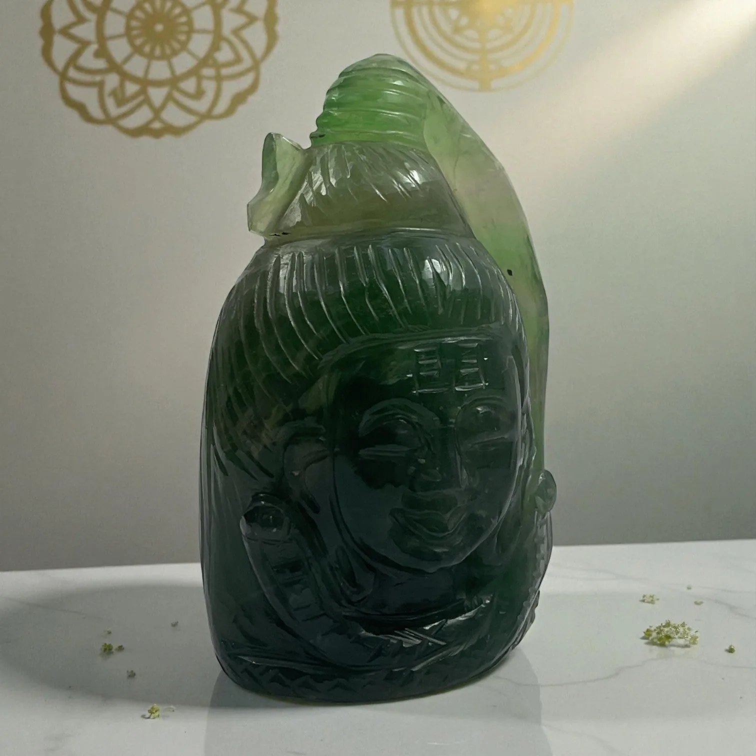 Fluorite Shiva