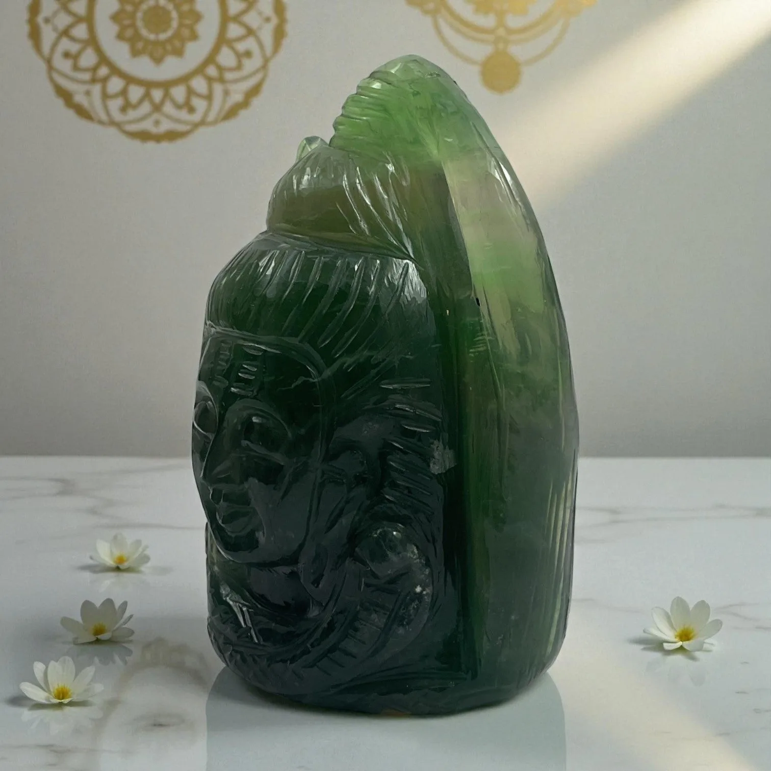 Fluorite Shiva