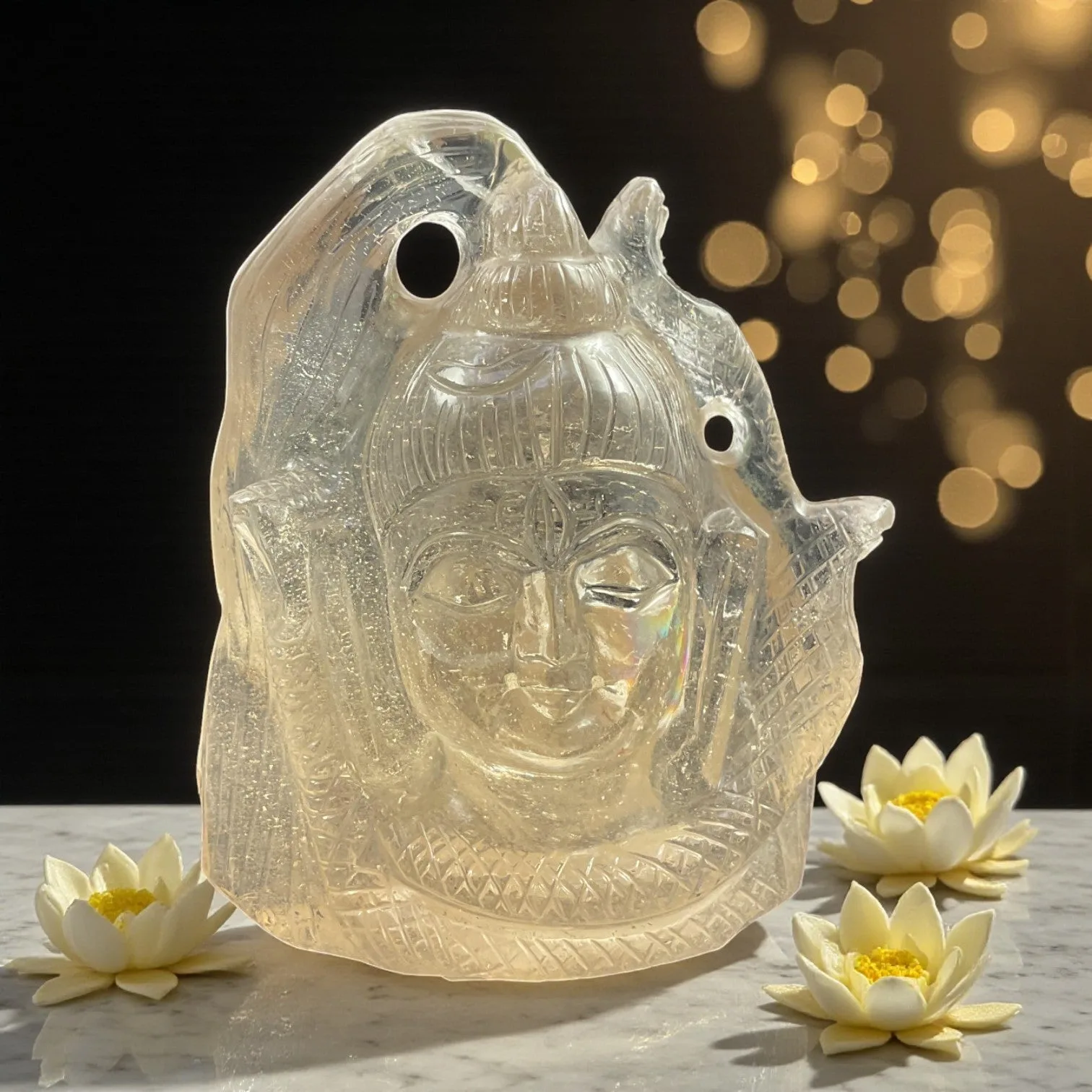 Clear Quartz Shiva