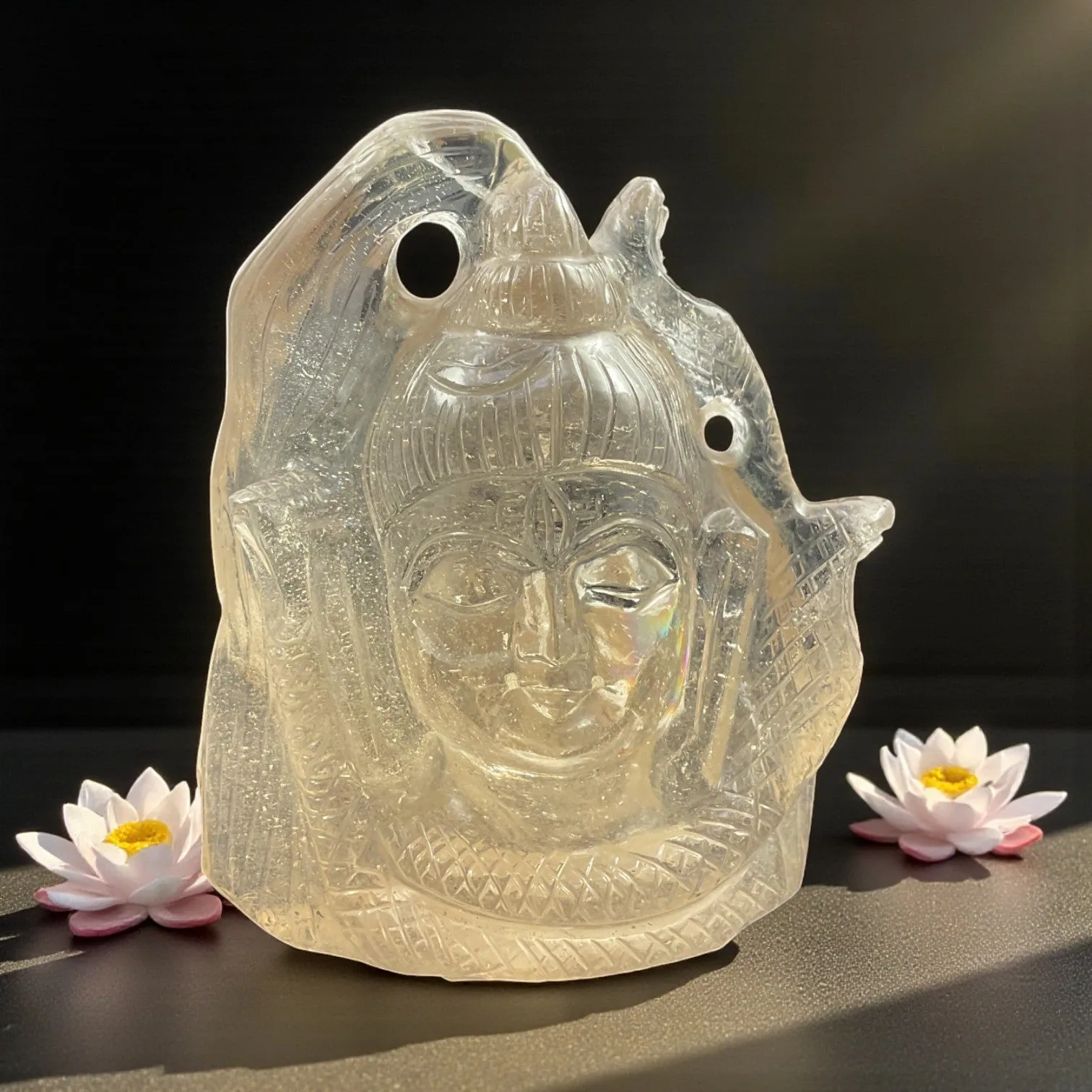 Clear Quartz Shiva