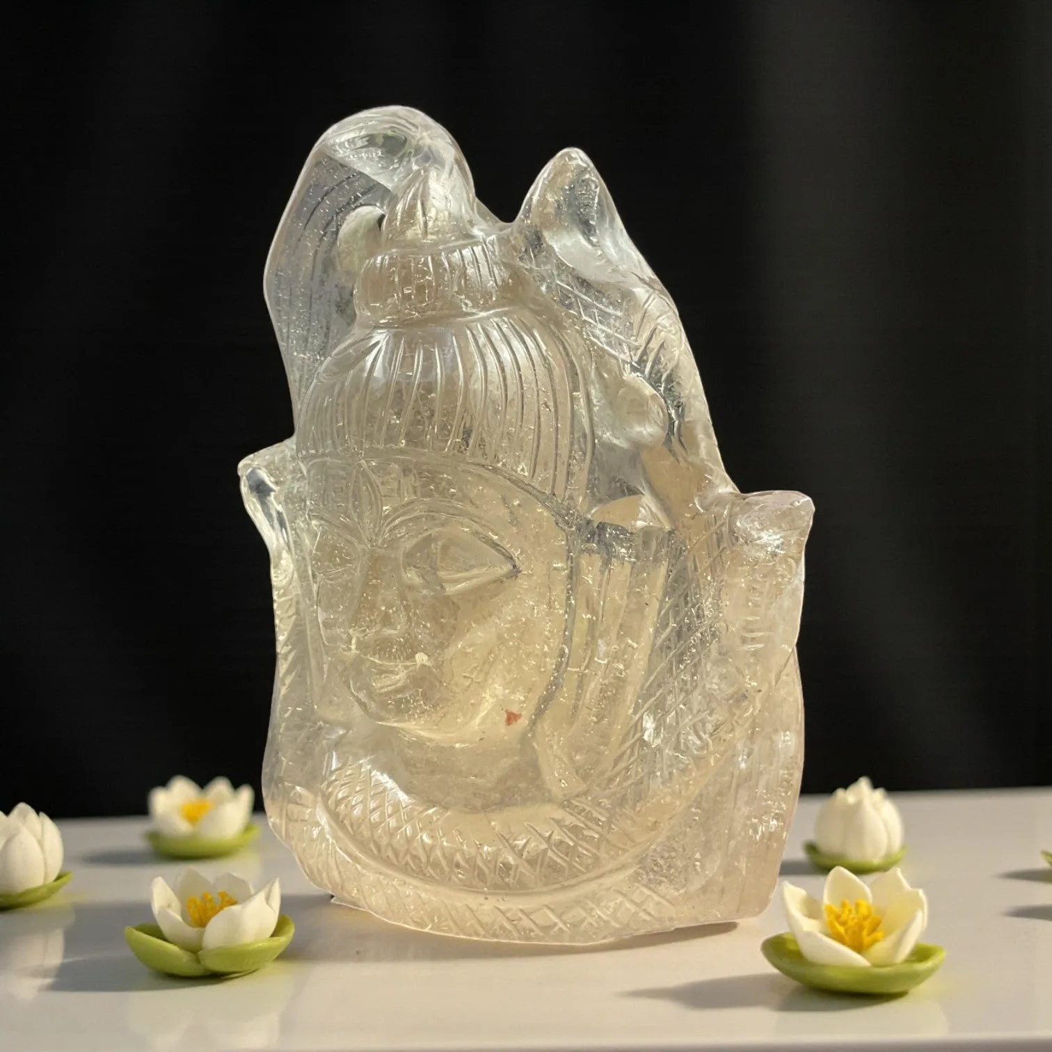 Clear Quartz Shiva