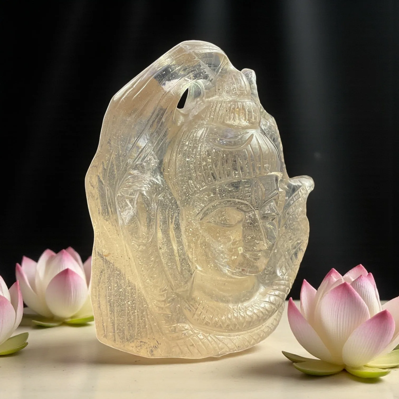 Clear Quartz Shiva