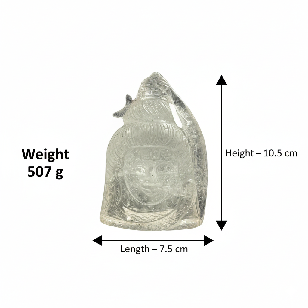 Clear Quartz Shiva