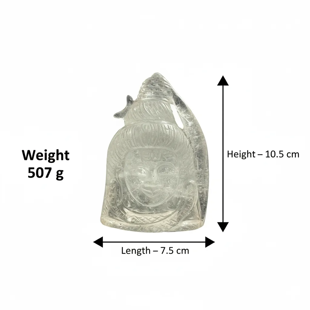 Clear Quartz Shiva