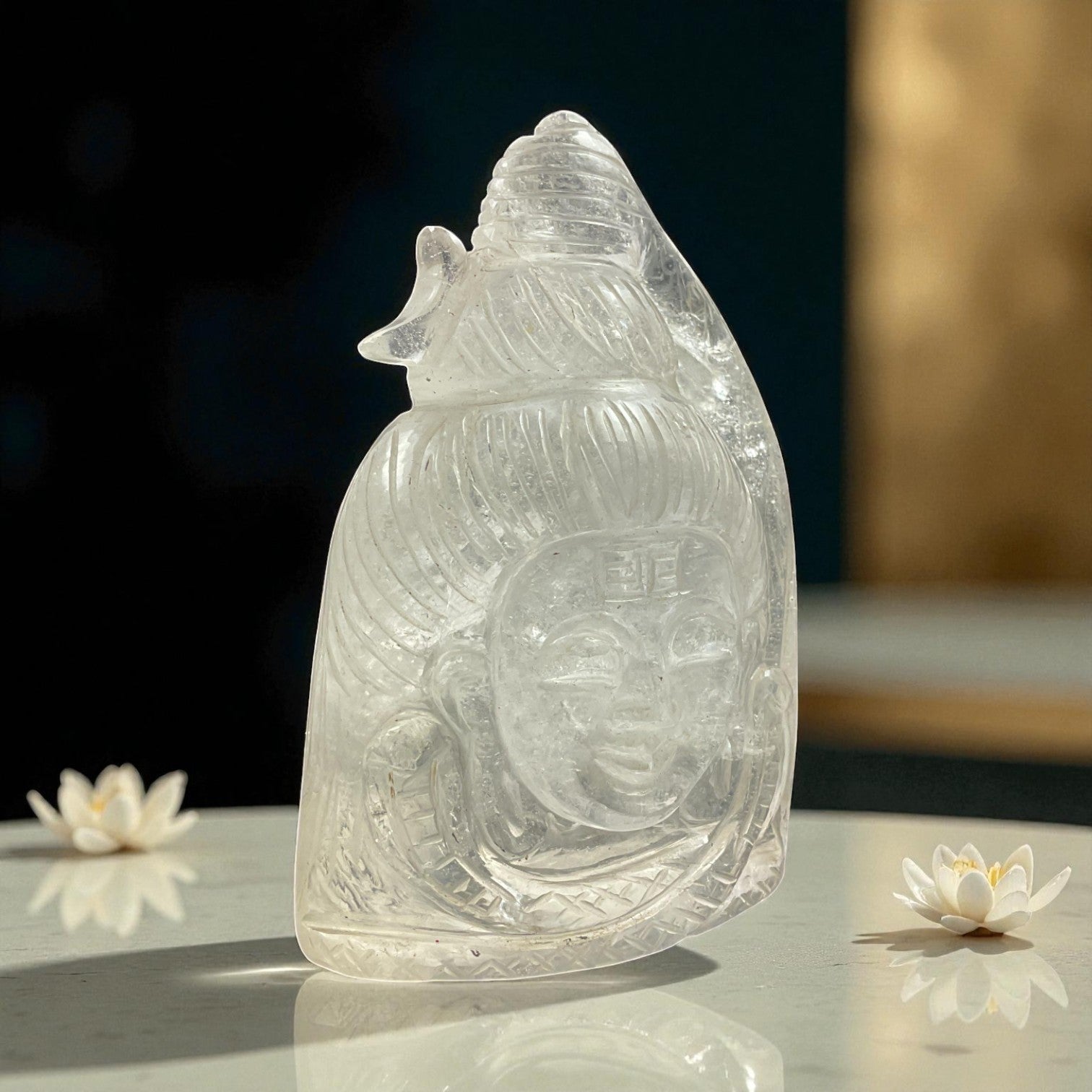 Clear Quartz Shiva