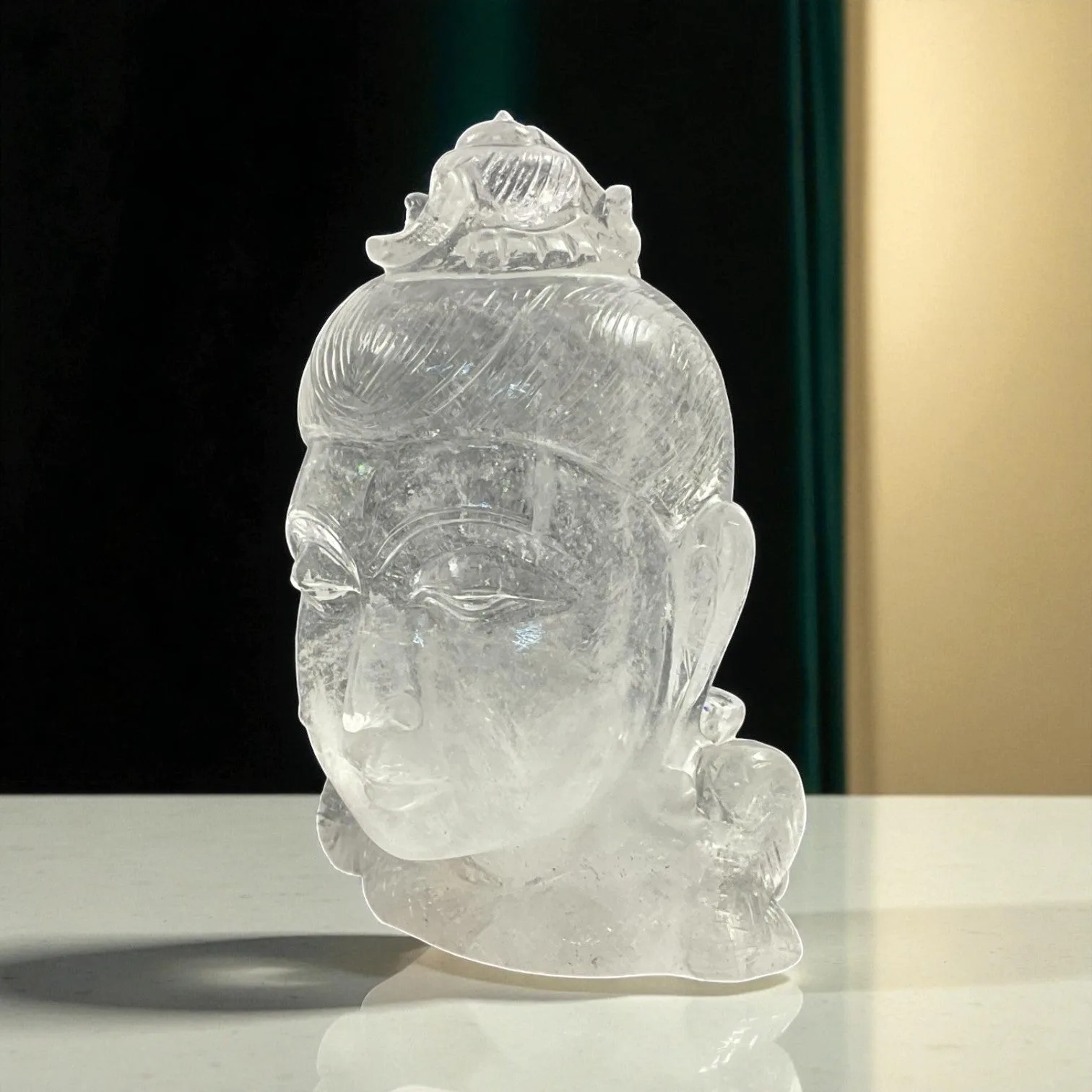 Clear Quartz Shiva
