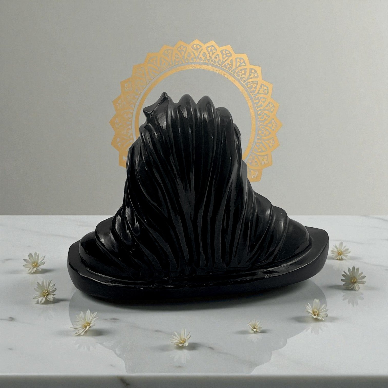 Black Obsidian Shiva
