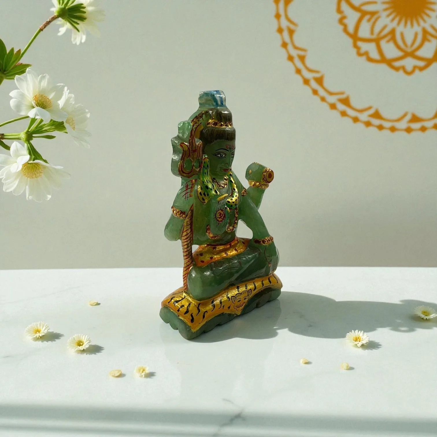 Green Aventurine Shiva