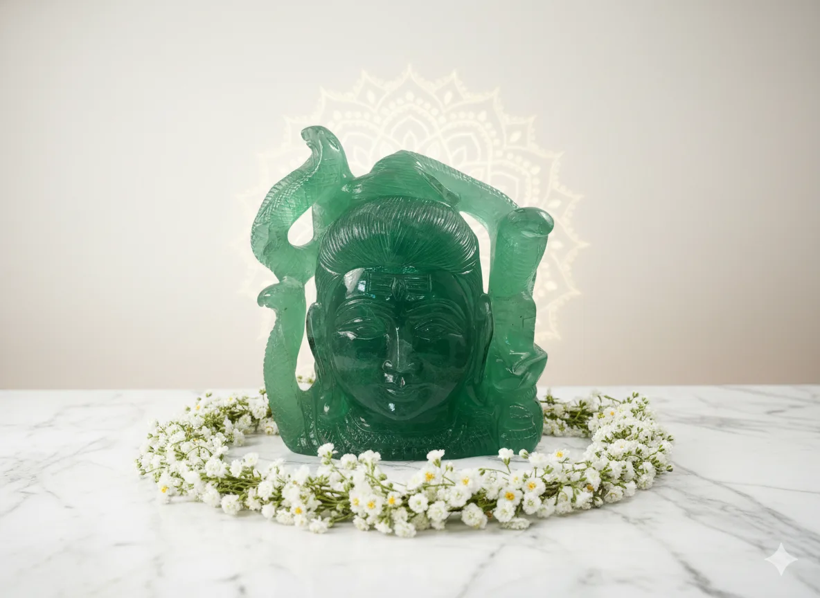 Fluorite Shiva