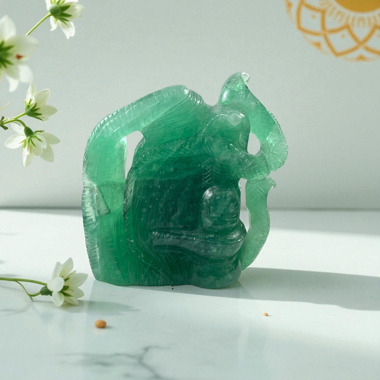 Fluorite Shiva