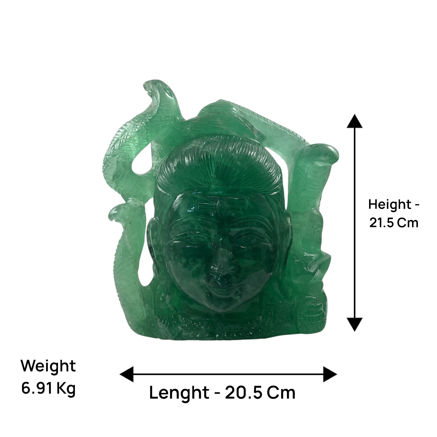 Fluorite Shiva