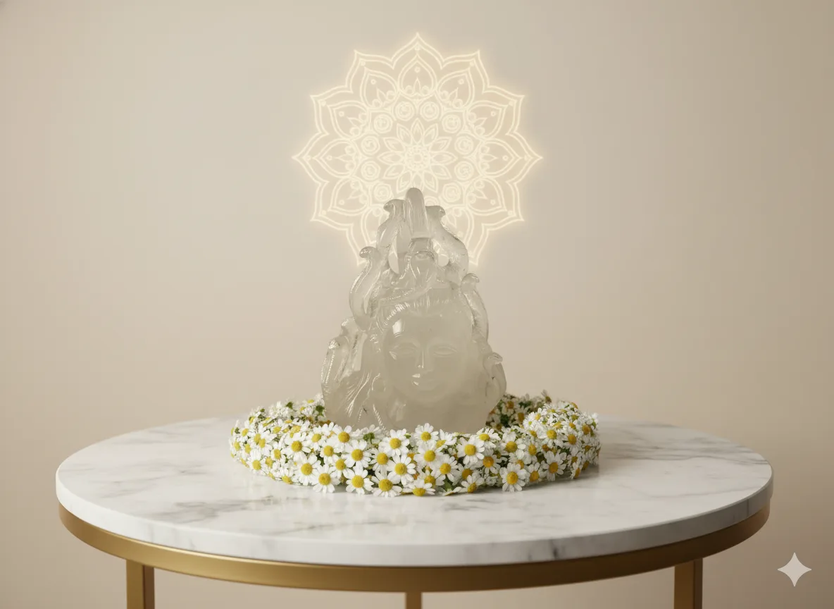 Clear Quartz Shiva