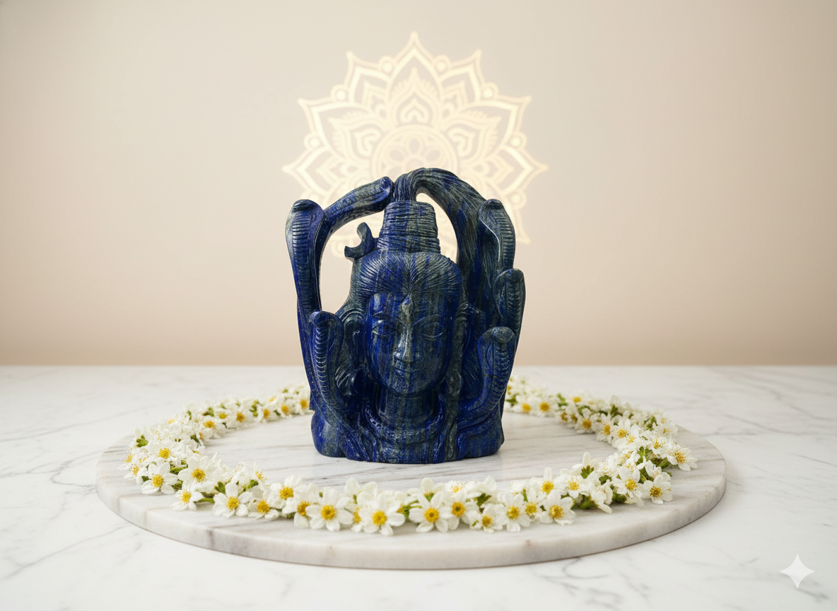 Lapis Lazuli Shiva