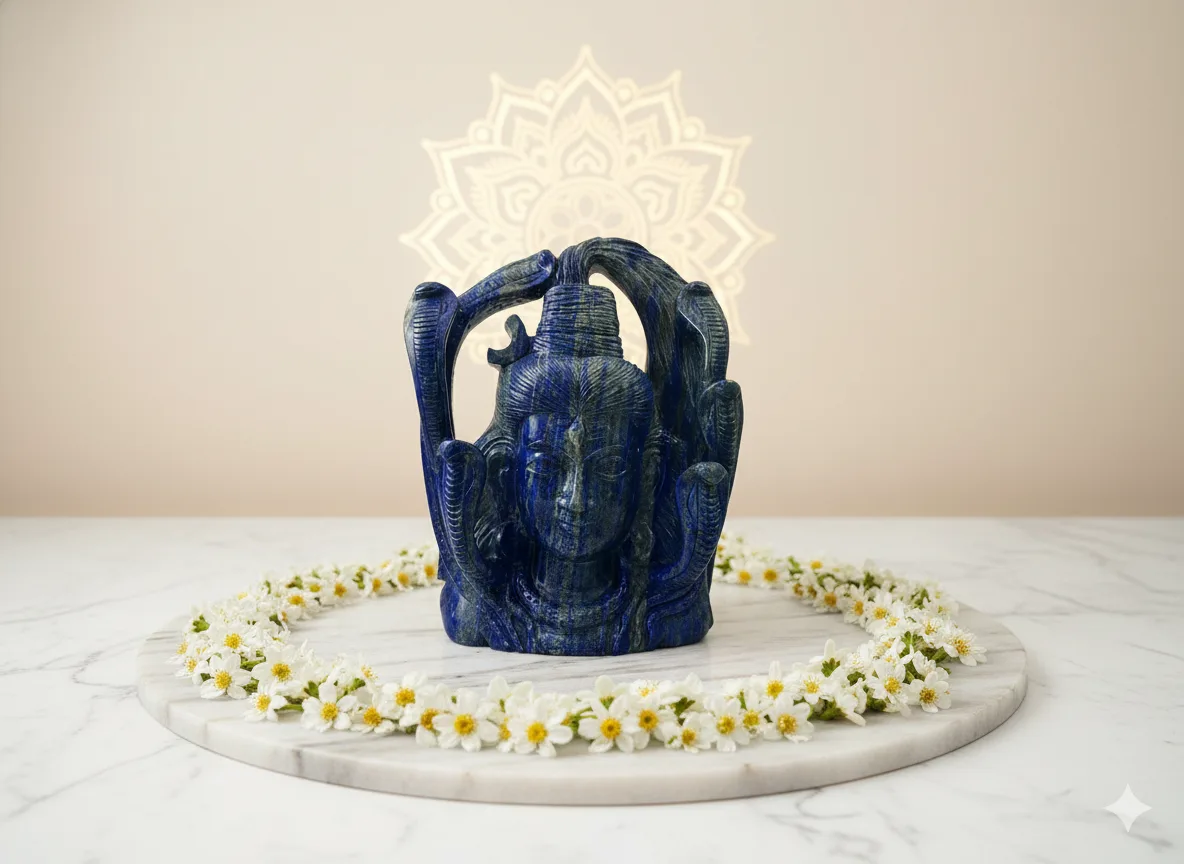 Lapis Lazuli Shiva