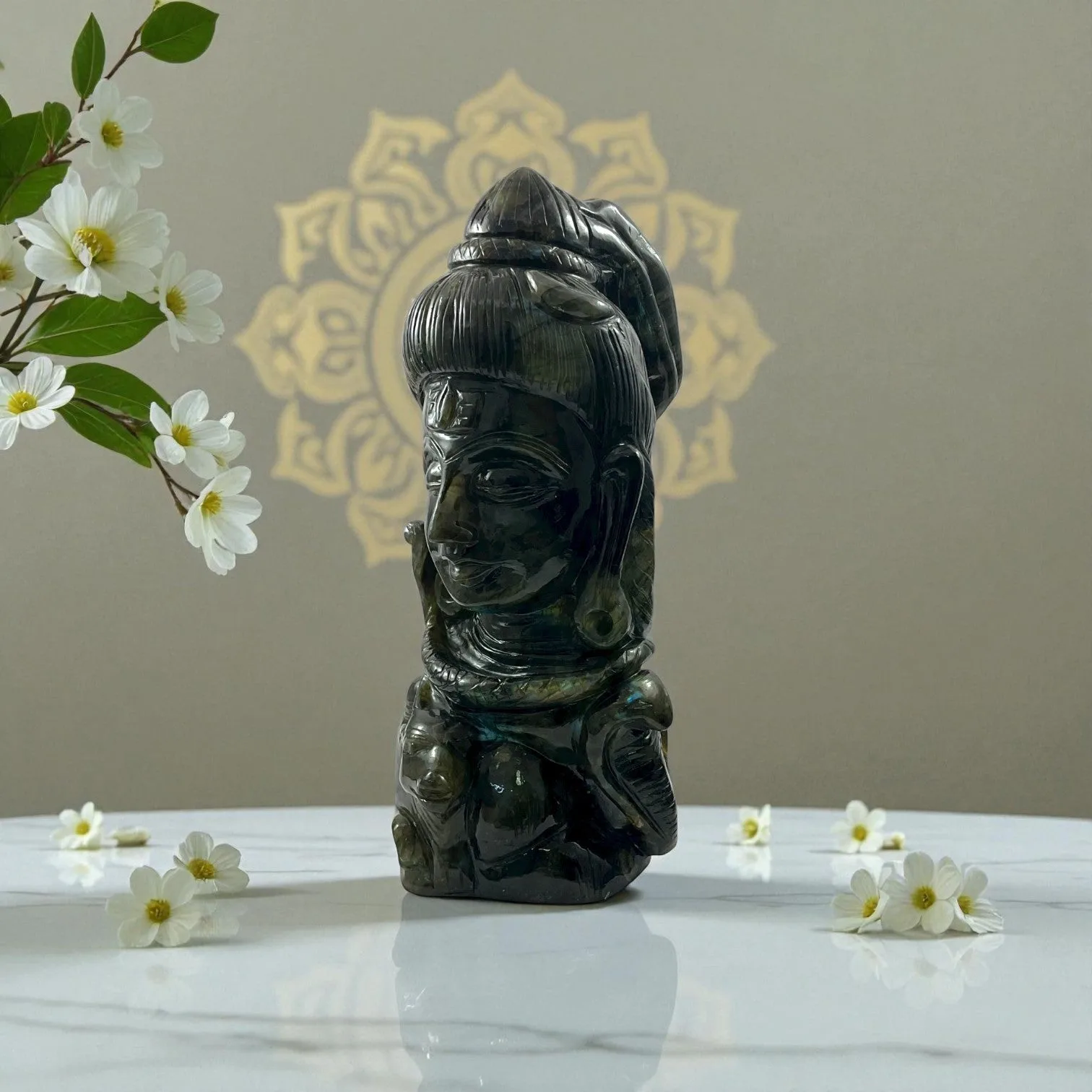 Labradorite Shiva