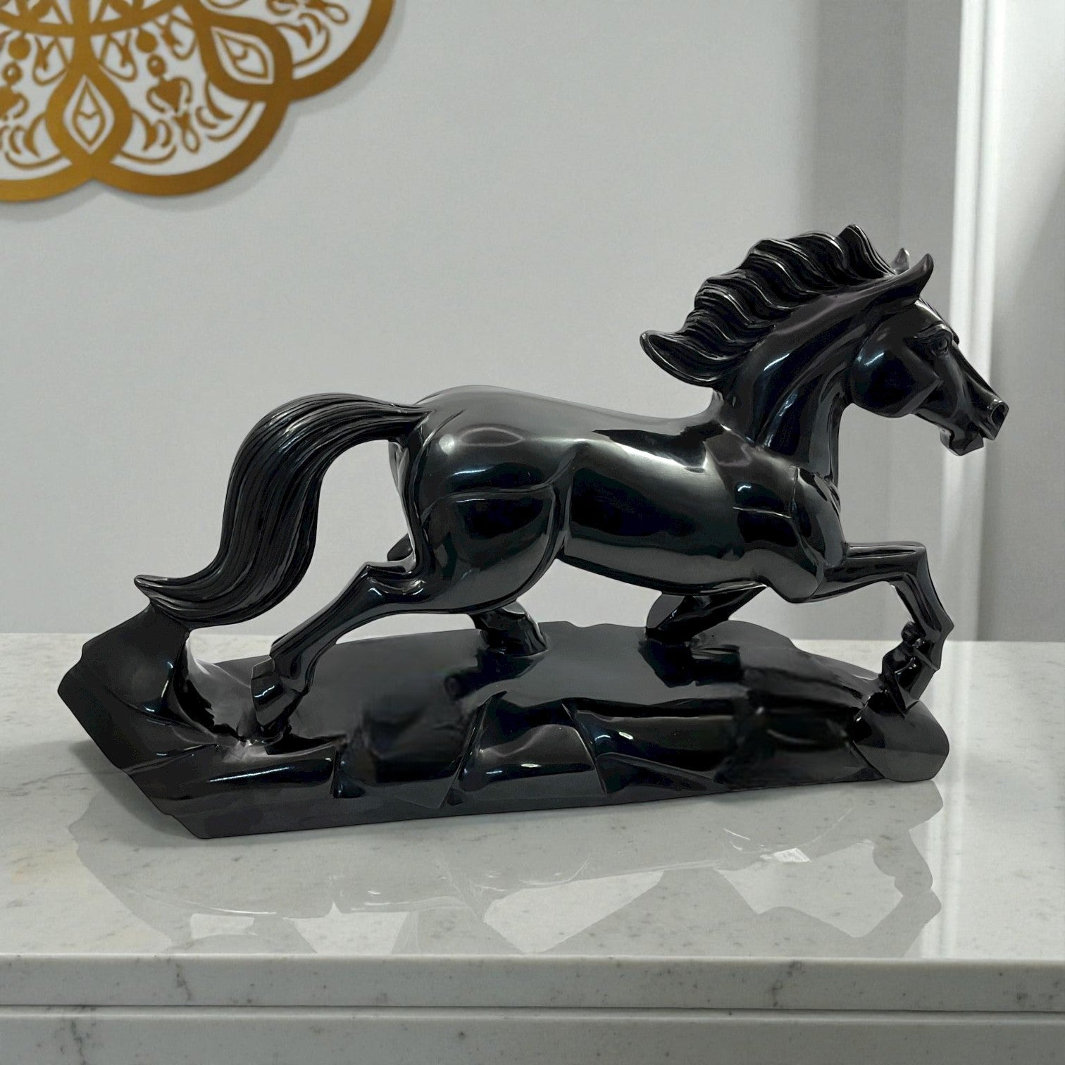 Black Agate Horse