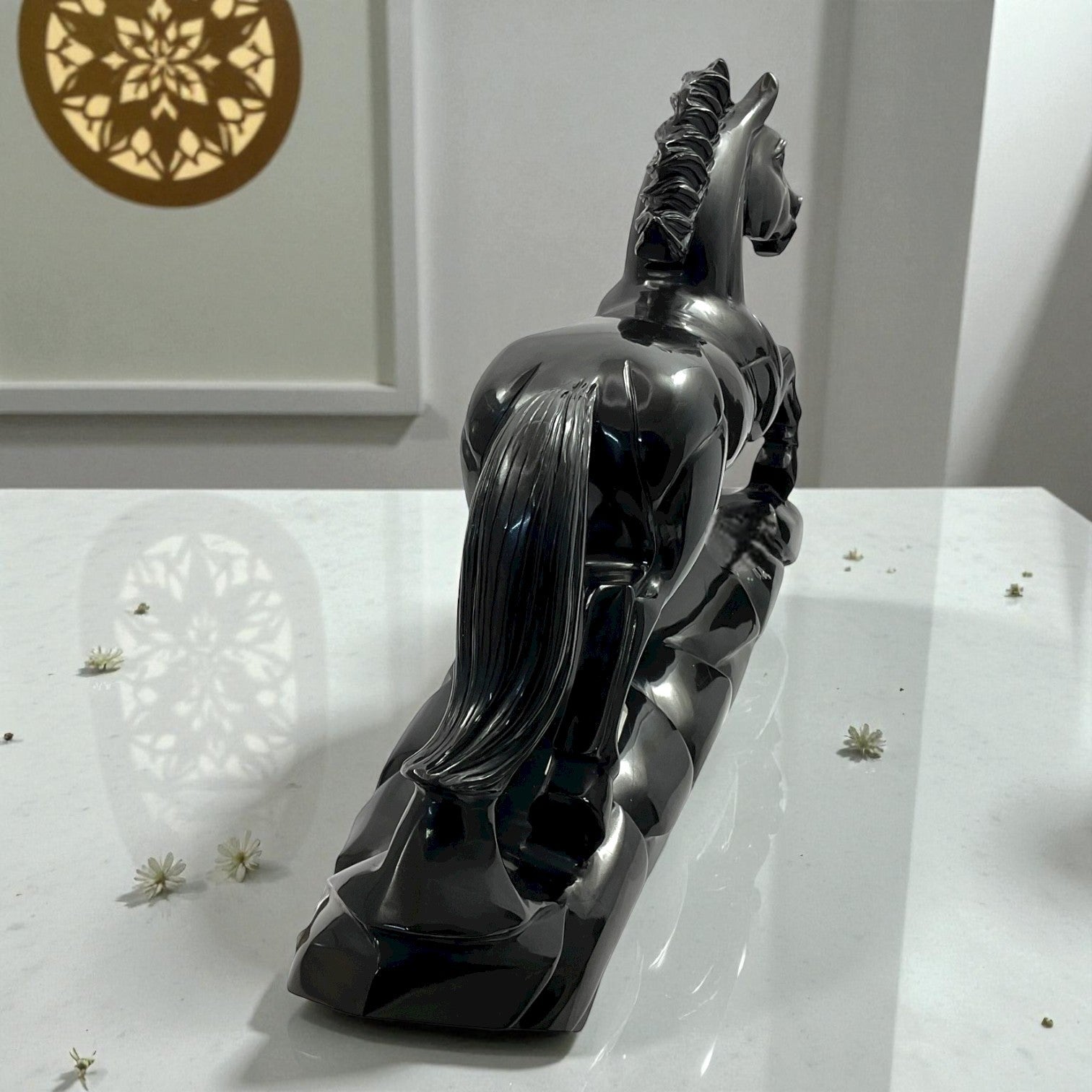 Black Agate Horse