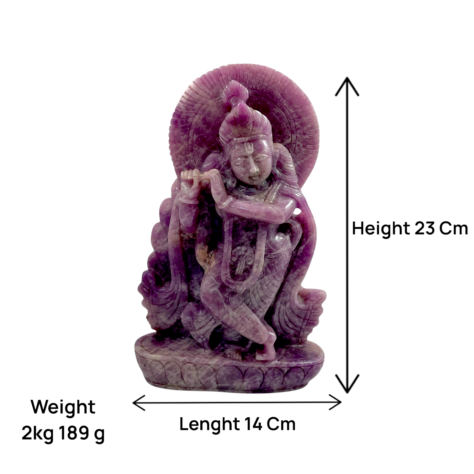 Lepidolite Krishna