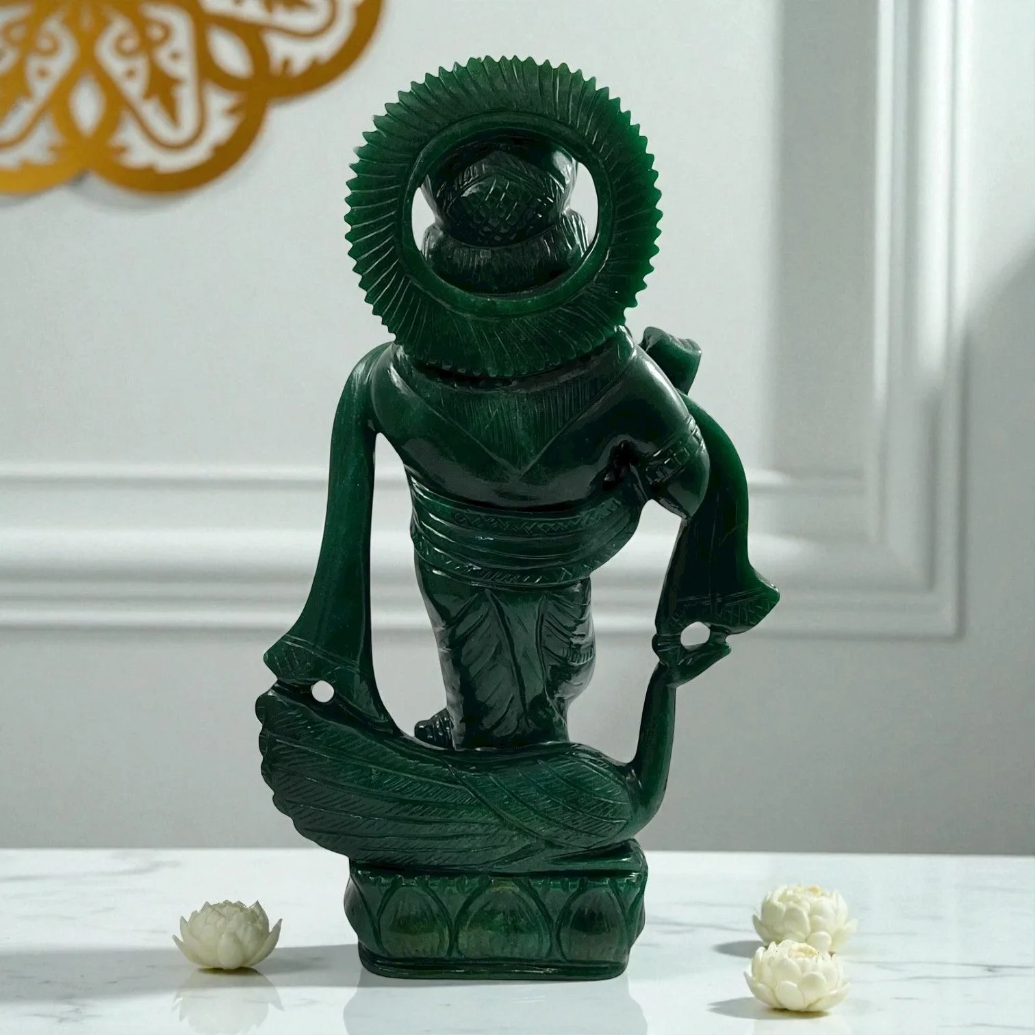 Green Aventurine Krishna
