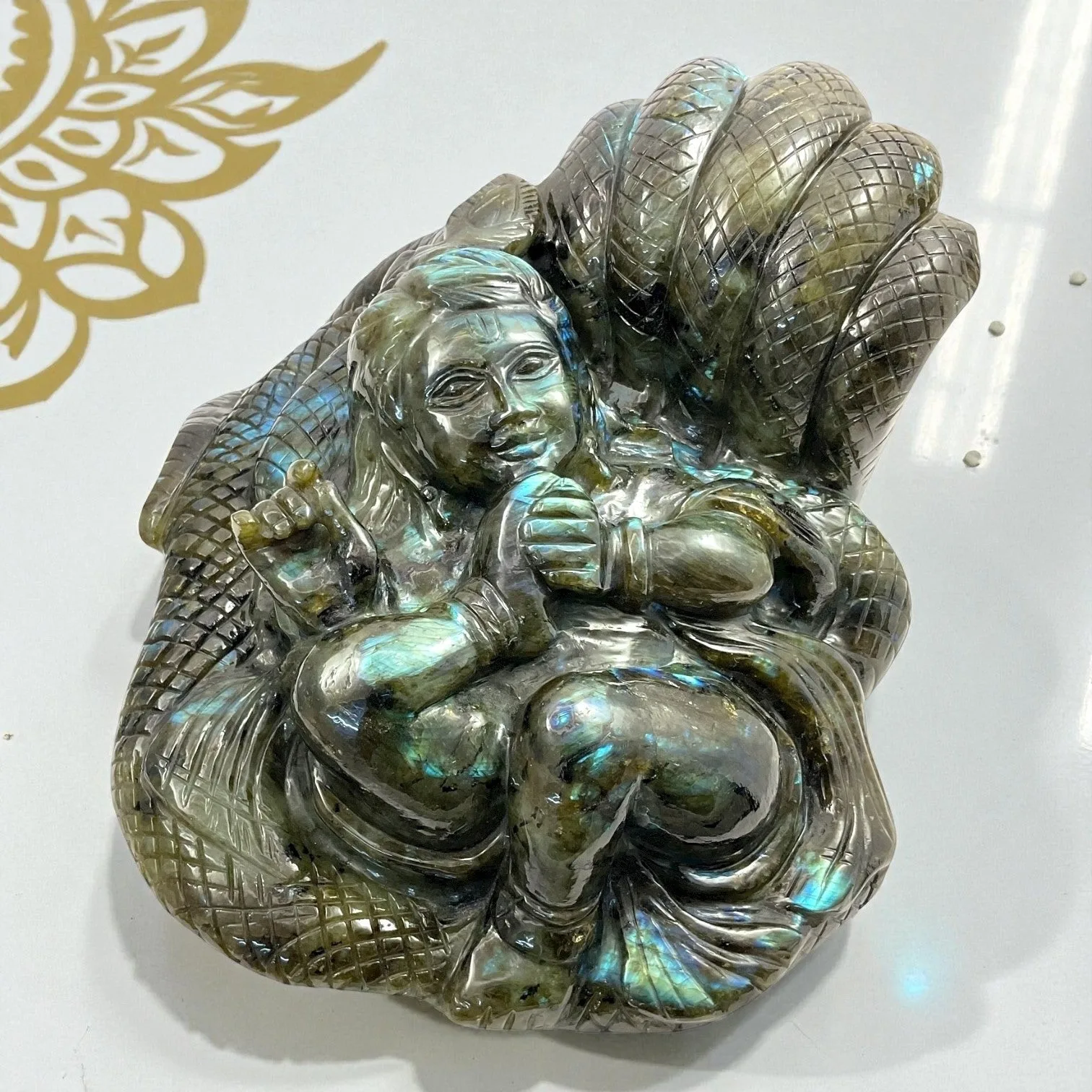 Labradorite Krishna